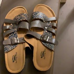 Spring Step Cork Sandals